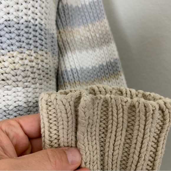 Free People Devon Gravity Combo Open Knit Cropped Crewneck Pullover Sweater - Picture 13 of 16